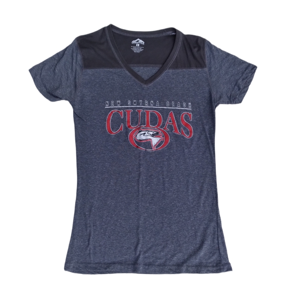 New Smyrna Beach High School Cudas T-shirt Size L  (A23)